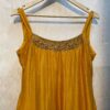 IMG_5158 Saffron Gold Midi Dress