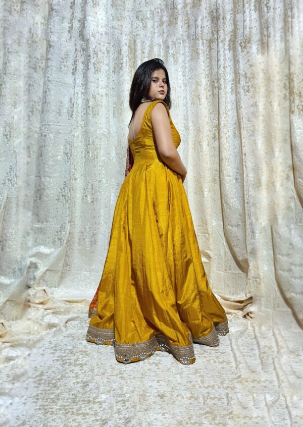 IMG_7958 Canary Yellow Kalidar Gown