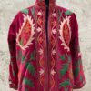 IMG_7103 Regal Bloom Suzani Velvet Reversible Jacket