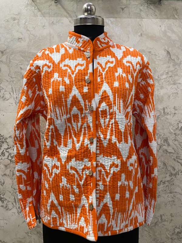 IMG_7119 Pink Quilt Reversible Jacket – Artisan Ikat