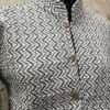 IMG_7155 Black Tiger Reversible Cotton Quilt Jacket –Chevron Edition