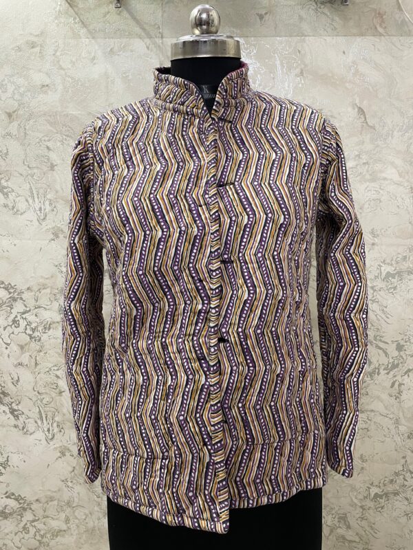 IMG_7181 Rose Velvet Quilt Reversible Jacket