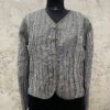 IMG_7188 Velvet Quilt Reversible Jacket(BLACK)